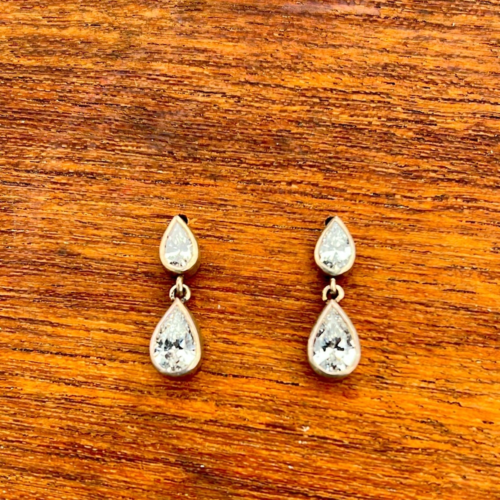 Sterling silver earrings, no makers mark that I see